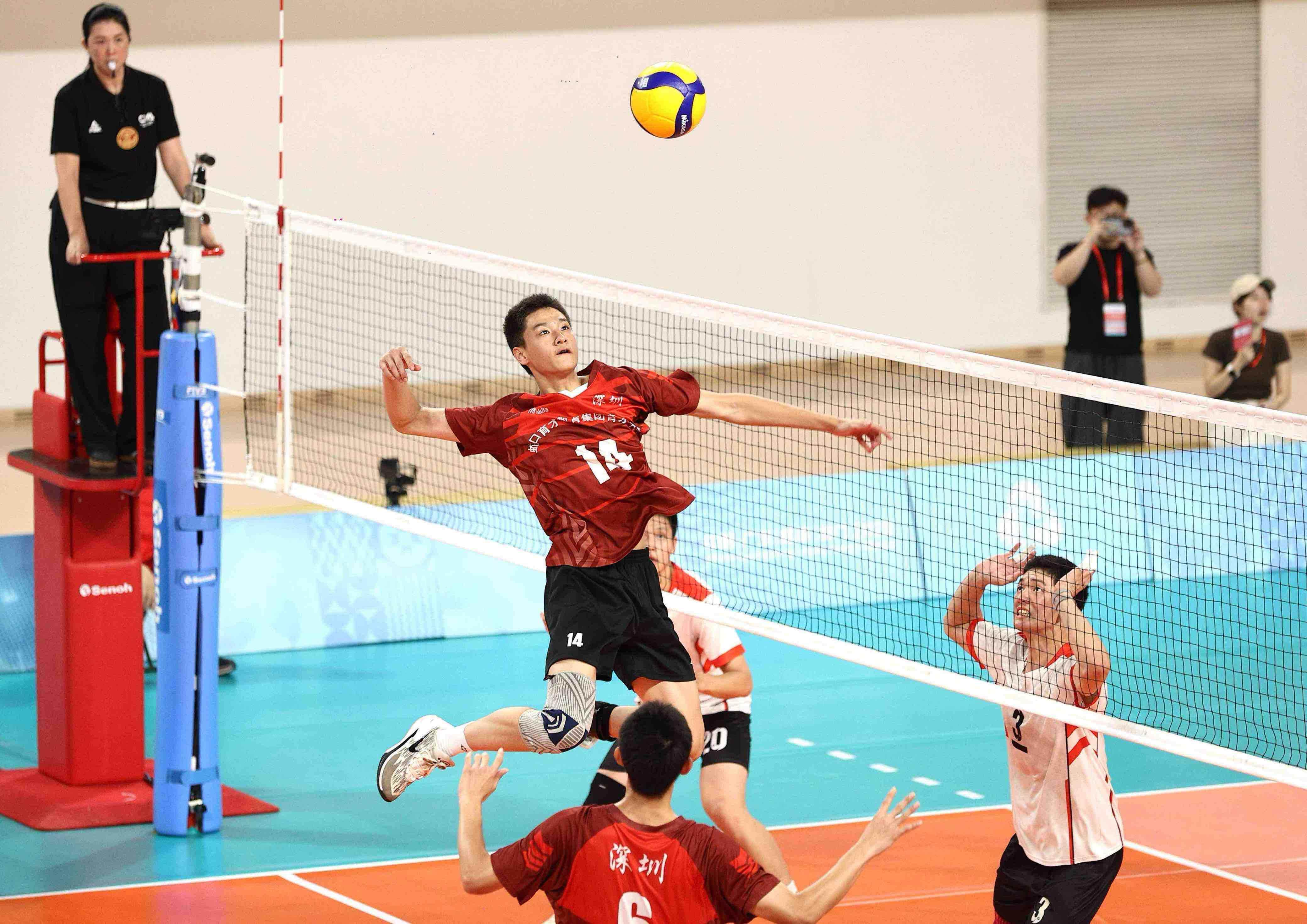 斯洛伐克排球队女运动员精彩拦网 斯洛伐克排球队女运动员精彩拦网